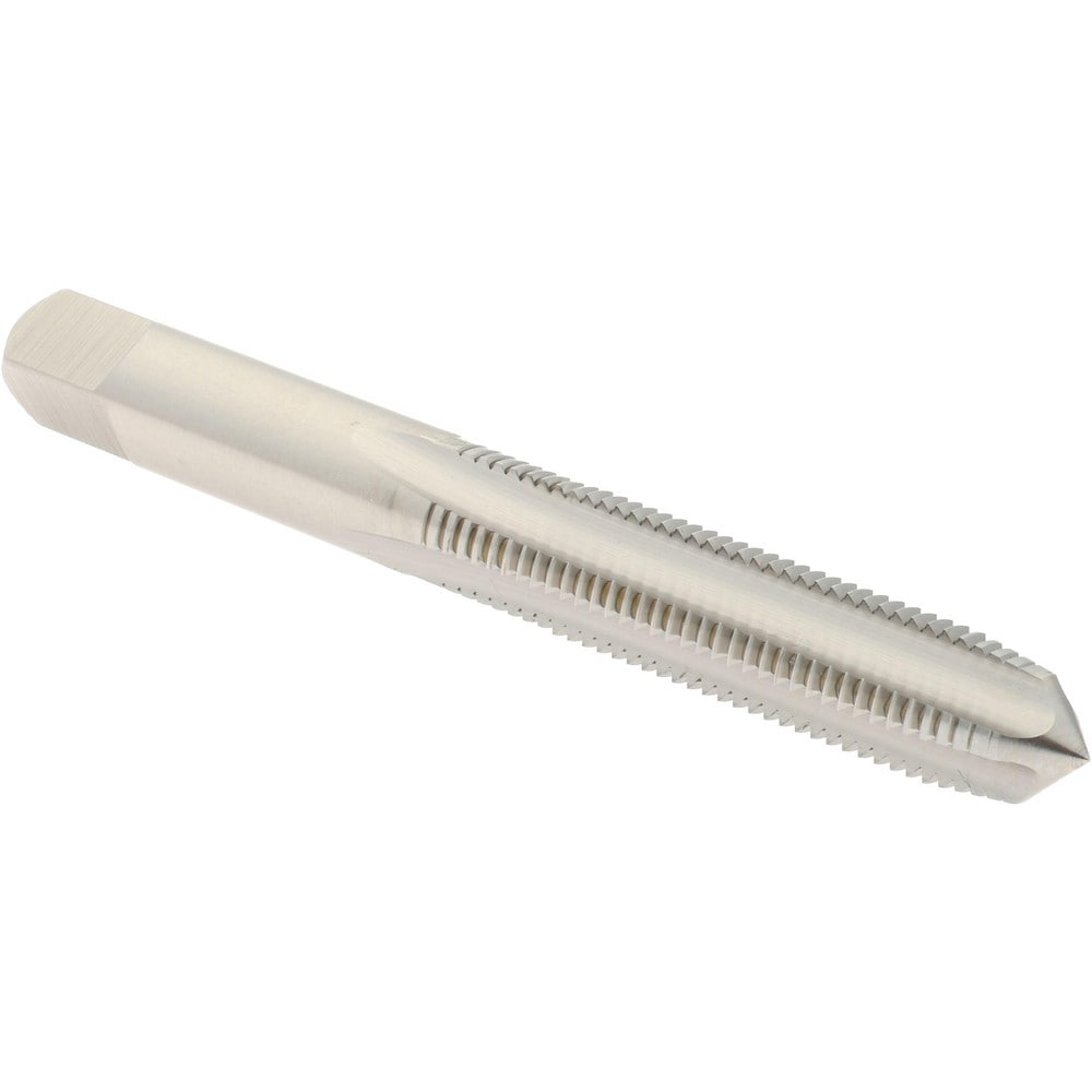 Hertel K029091AS Straight Flutes Tap: Metric Fine, 4 Flutes, Plug, High Speed Steel, Bright/Uncoated Image