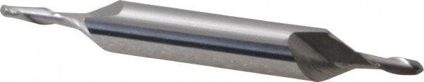 Hertel E599924389 Ball End Mill: 0.125" Dia, 0.375" LOC, 2 Flute, Solid Carbide Image