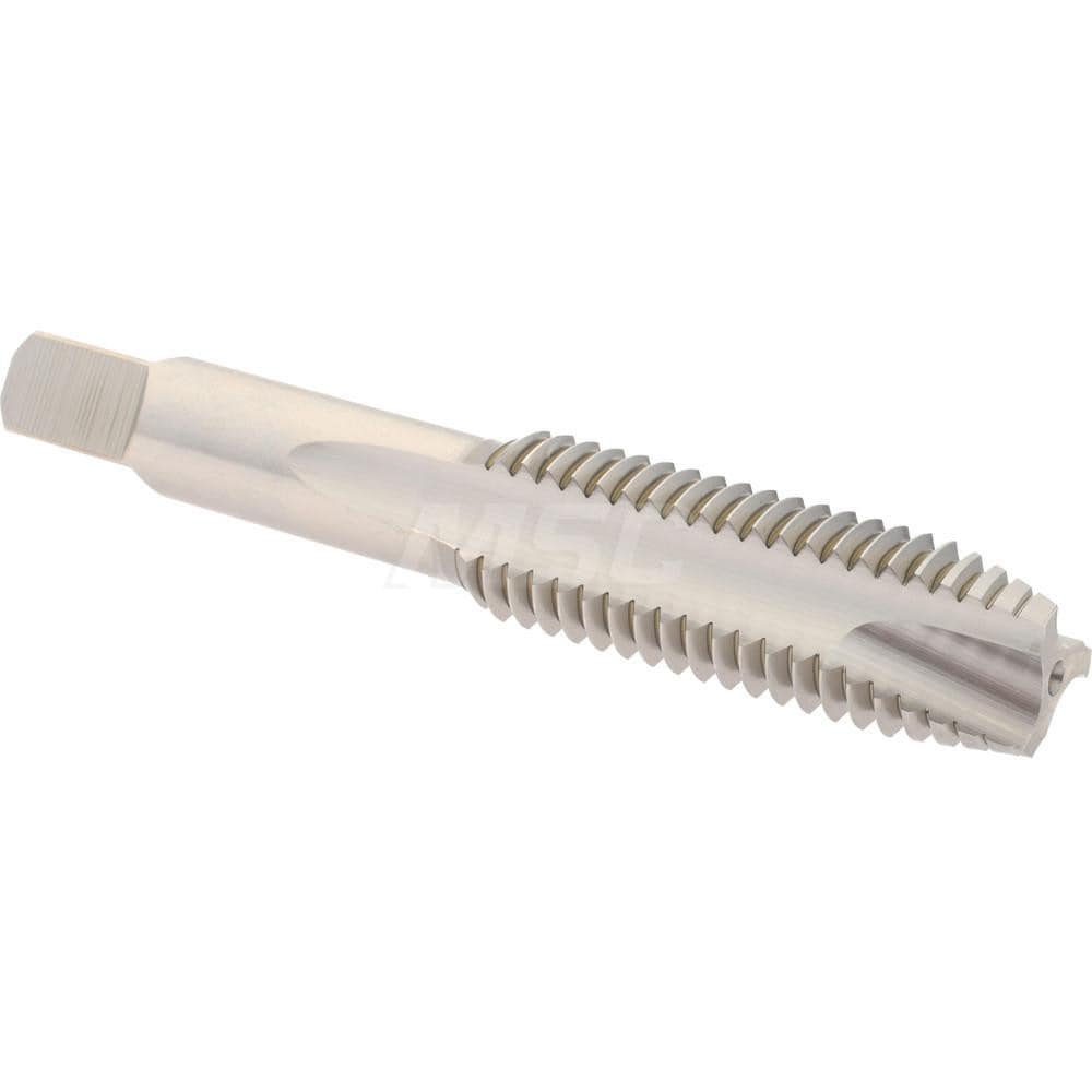 Hertel K017287AS Spiral Point Tap: 5/8-11, UNC, 3 Flutes, Plug, 3B, High Speed Steel, Bright Finish Image