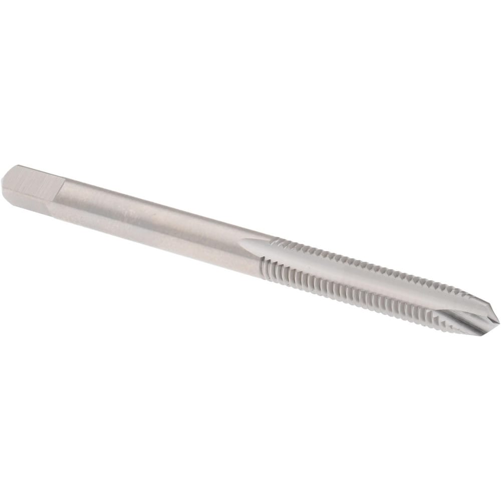 Hertel K017079AS Spiral Point Tap: #10-32, UNF, 2 Flutes, Plug, 2B, High Speed Steel, Bright Finish Image