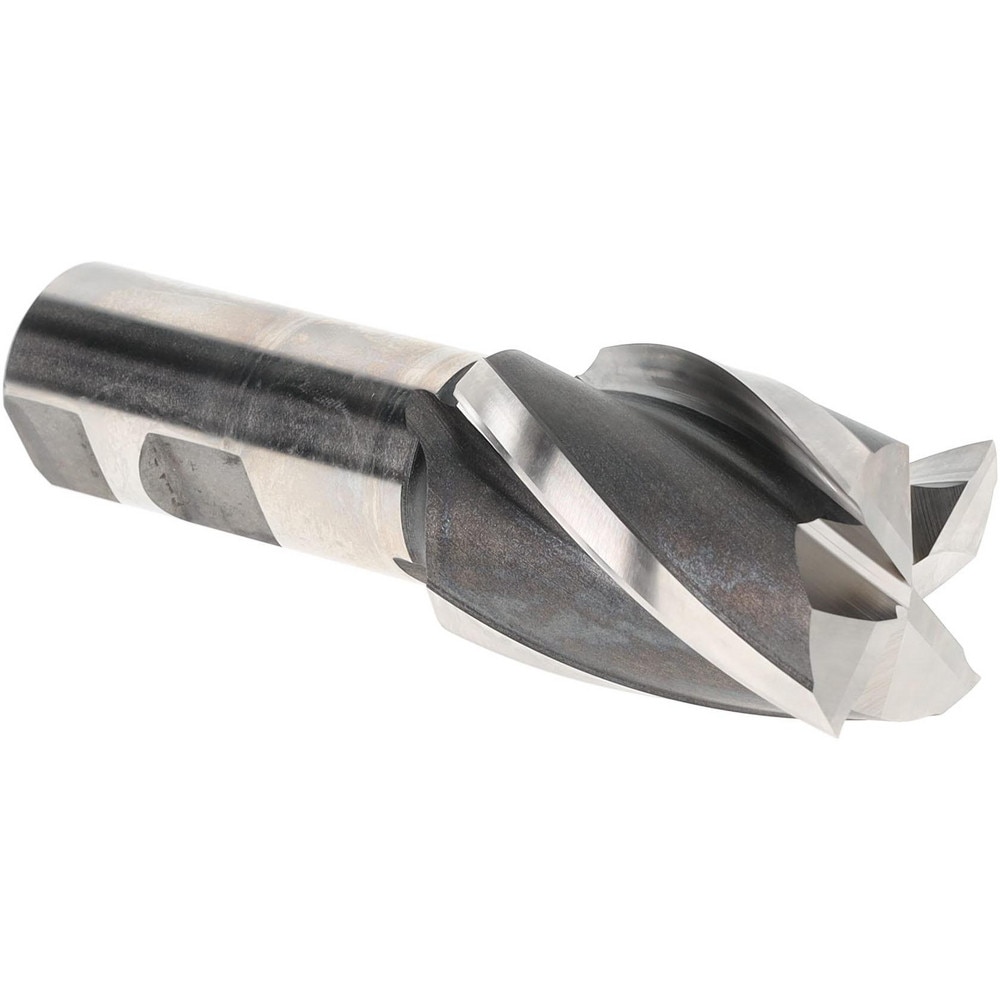 Hertel 11792 Square End Mill: 36 mm Dia, 4 Flutes, 2" LOC, Cobalt, 30 ° Helix Image