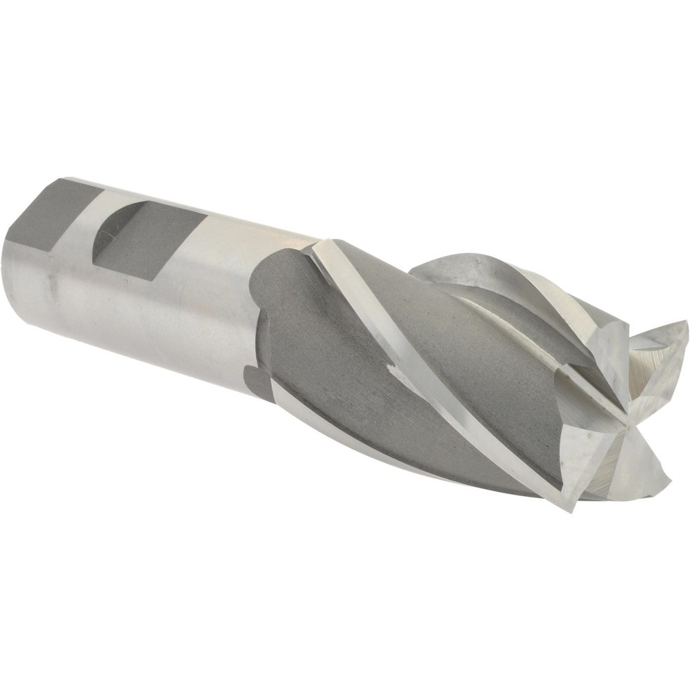 Hertel 11788 Square End Mill: 1.2598 Dia, 2 LOC, 1 Shank Dia, 4-1/2 OAL, 4 Flutes, Cobalt Image