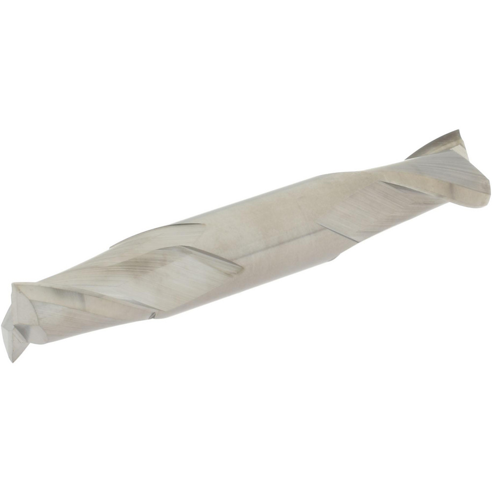 Hertel E5022024 Square End Mill: 3/8 Dia, 9/16 LOC, 3/8 Shank Dia, 2-1/2 OAL, 2 Flutes, Solid Carbide Image