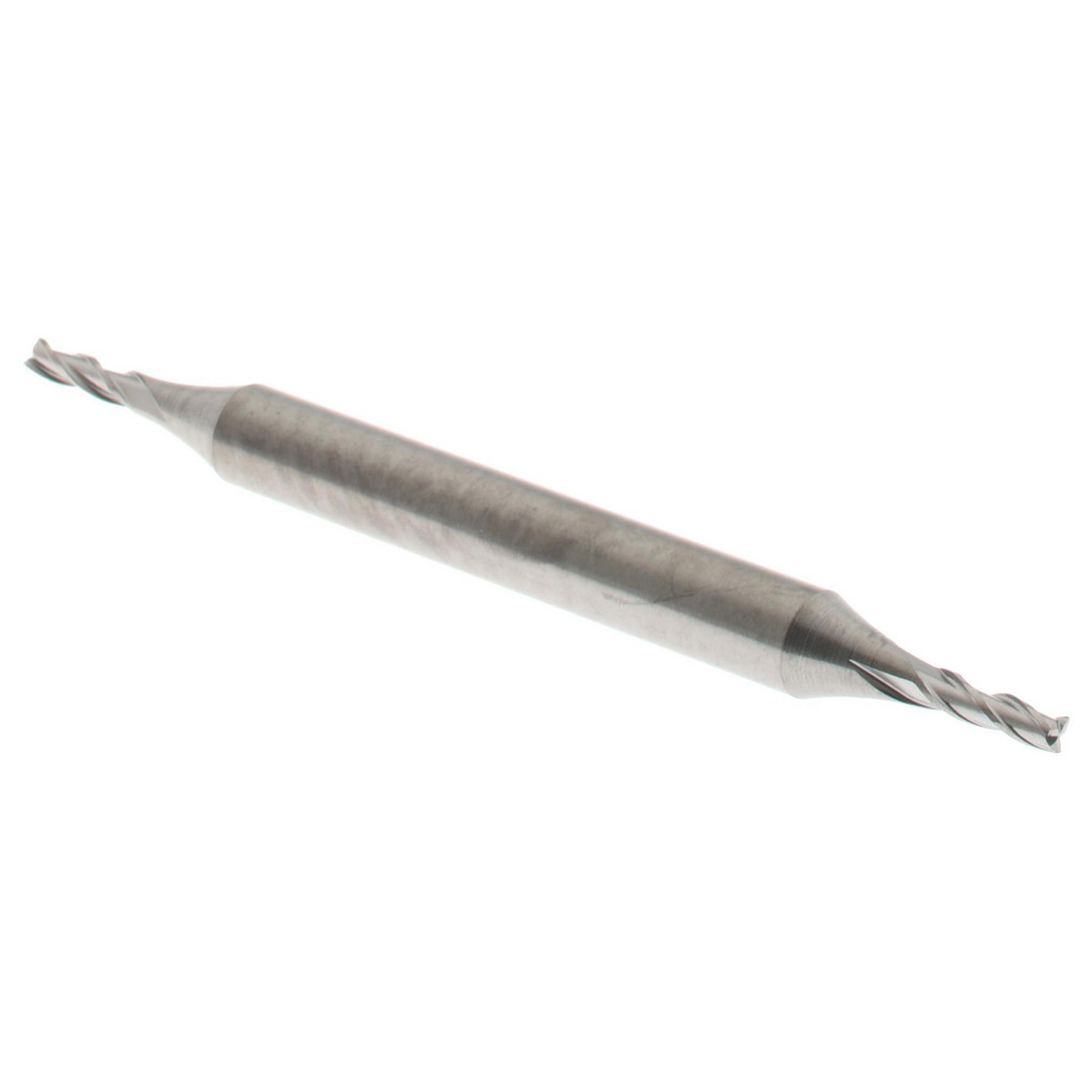 Hertel E599924444 Square End Mill: 3/64 Dia, 1/8 LOC, 1/8 Shank Dia, 1-1/2 OAL, 3 Flutes, Solid Carbide Image