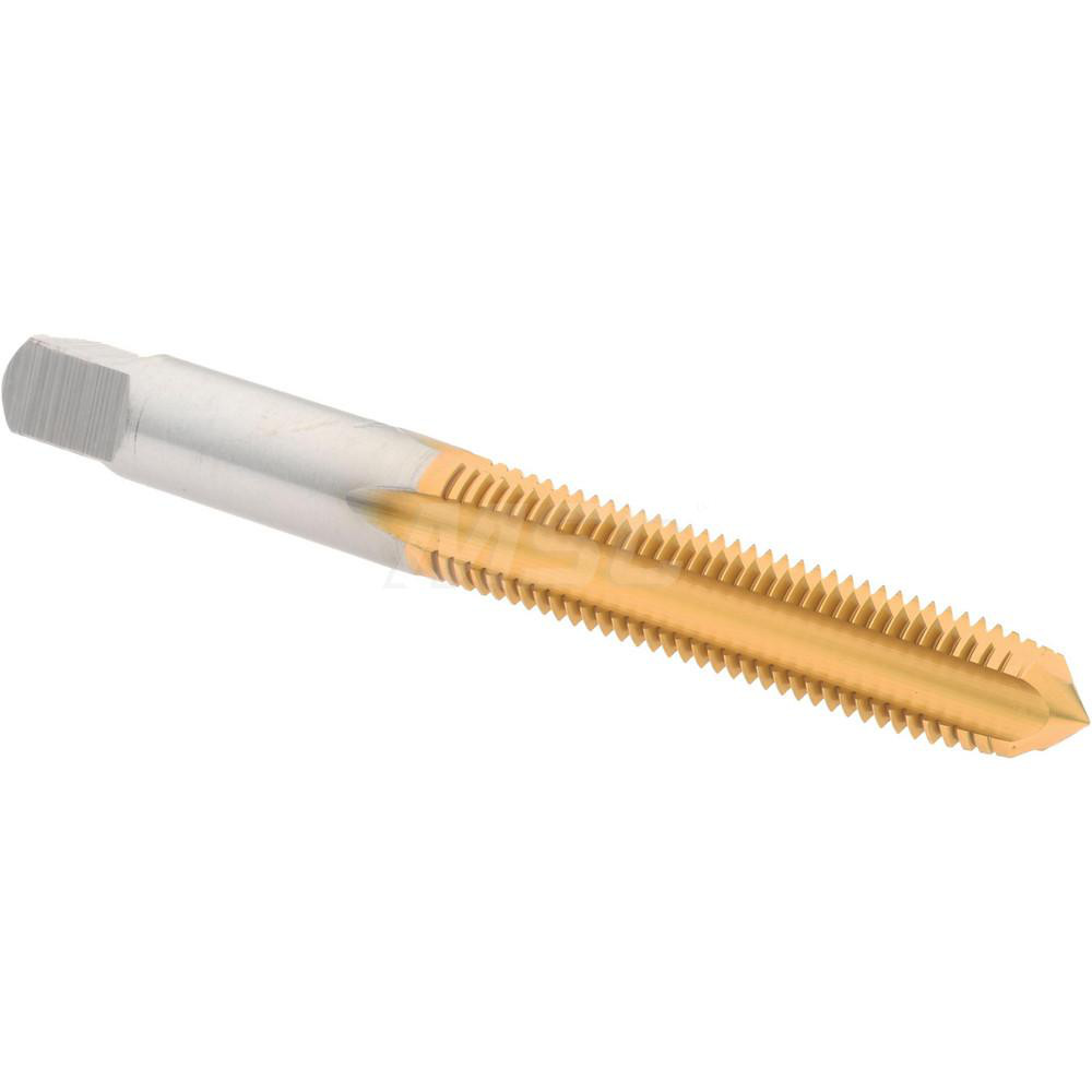 Hertel - Straight Flute Tap: 5/16-24 UNF, 4 Flute, Plug Chamfer