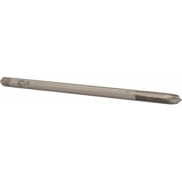 Hertel G837643 Extension Tap: M8 x 1.25, 2 Flutes, D5, High Speed Steel, Spiral Point Image