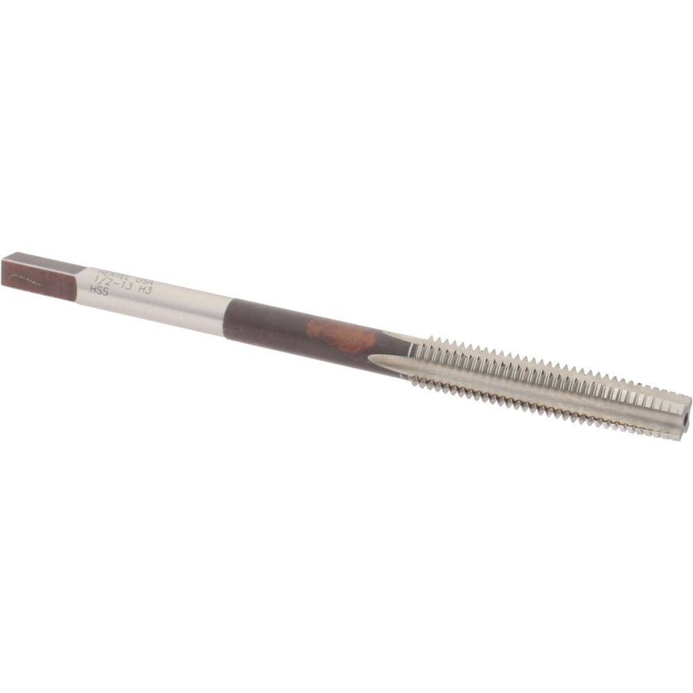 1/2-13 UNC, 4 Flutes, Bright Finish, High Speed Steel, Nut Tap