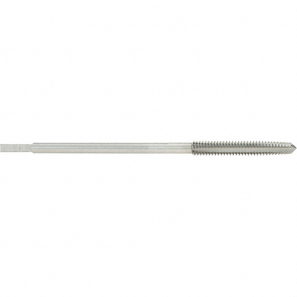 1/4-20 UNC, 4 Flutes, Bright Finish, High Speed Steel, Nut Tap