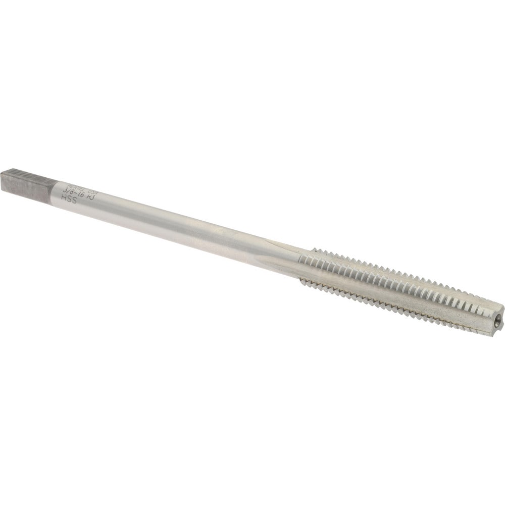 Hertel R132081 3/8-16 UNC, 4 Flutes, Bright Finish, High Speed Steel, Nut Tap Image