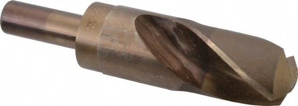 Hertel 306C 1-1/2 Reduced Shank Drill Bit: 1-1/2 Dia, 3/4 Shank Dia, 135 0, Cobalt Image