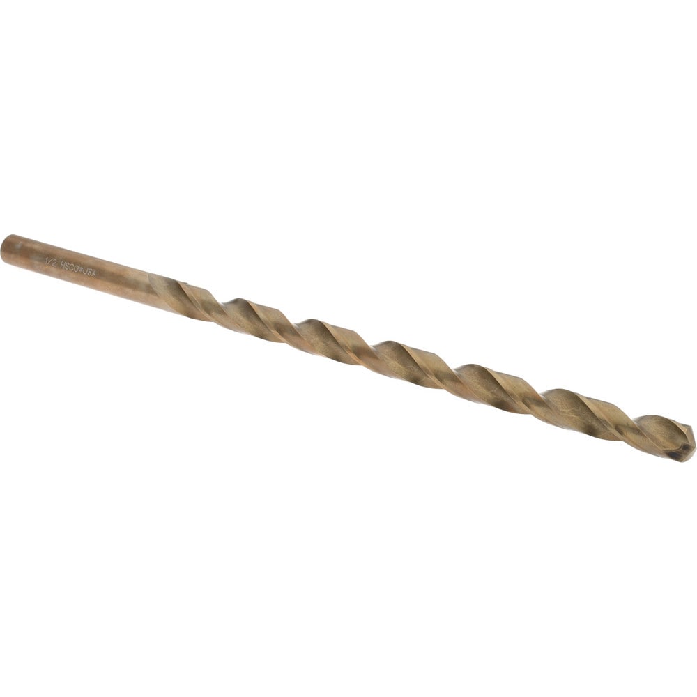 Hertel 212C 1/2 Extra Length Drill Bit: 0.5" Dia, 135 °, Cobalt Image