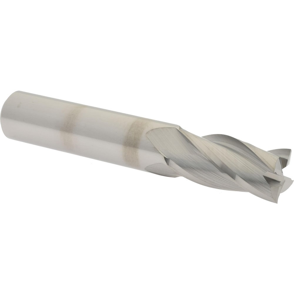 Hertel 750922 Square End Mill: 1/2 Dia, 1 LOC, 1/2 Shank Dia, 3 OAL, 4 Flutes, Solid Carbide Image