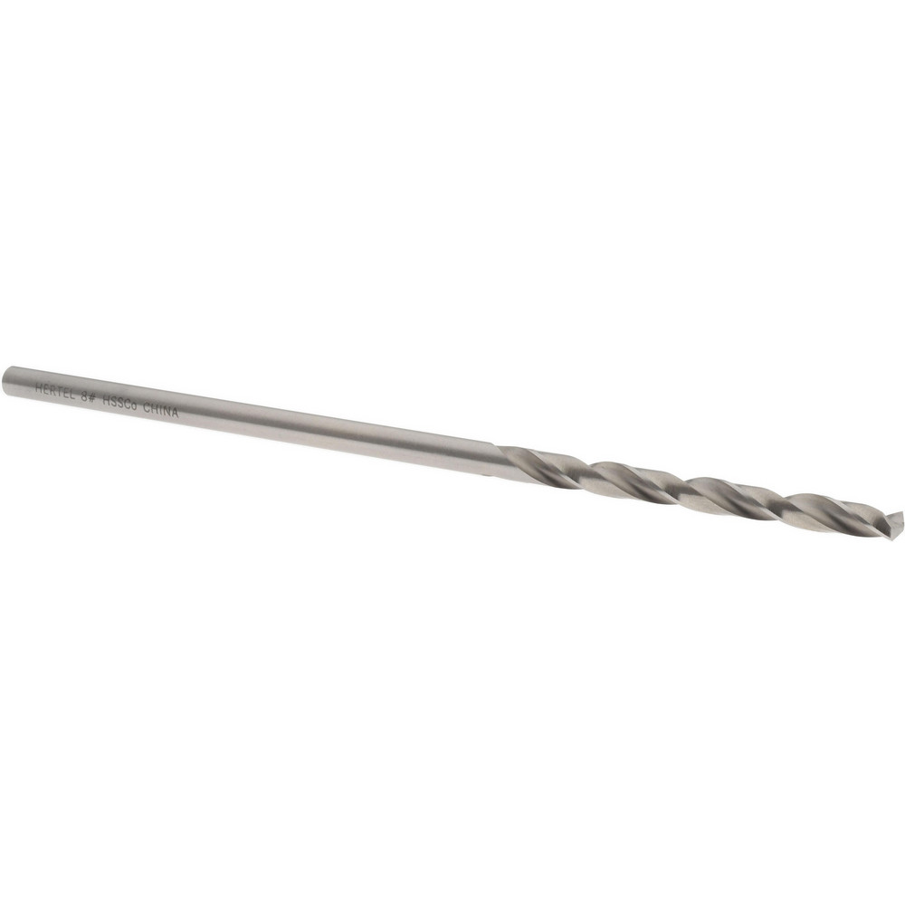 Aircraft Extension Drill Bit: #8, 135 ° Point, Cobalt