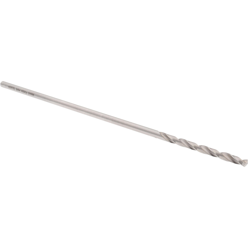 Aircraft Extension Drill Bit: 9/64" Dia, 135 ° Point, Cobalt