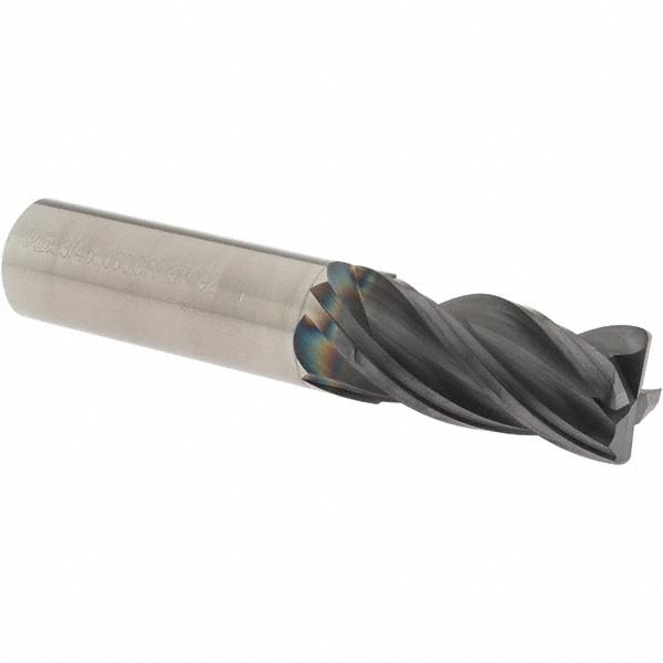 OSG VG434-7501 Corner Radius End Mill: 3/4" Dia, 1-1/2" LOC, 0.06" Radius, 4 Flutes, Solid Carbide Image