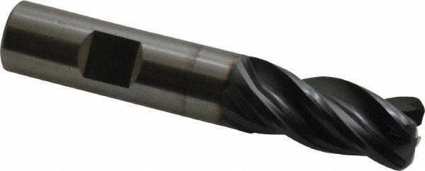 OSG VG434-6253 Corner Radius End Mill: 5/8" Dia, 1-1/4" LOC, 1/8" Radius, 4 Flutes, Solid Carbide Image