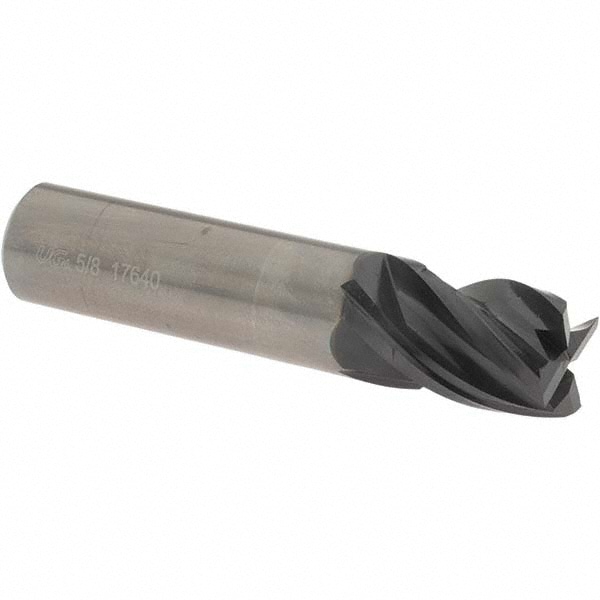 OSG VG441-6255 Square End Mill: 5/8 Dia, 3/4 LOC, 5/8 Shank Dia, 3 OAL, 4 Flutes, Solid Carbide Image