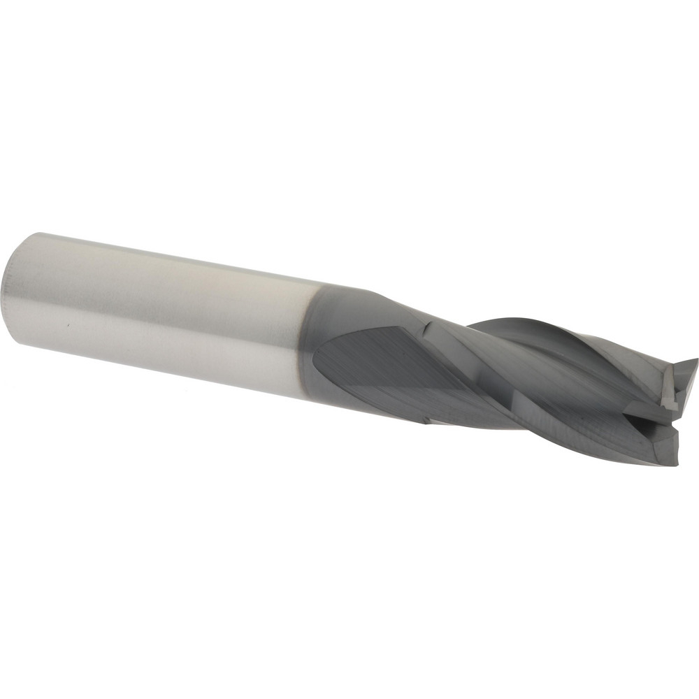Hertel 750319 Square End Mill: 1/2 Dia, 1 LOC, 1/2 Shank Dia, 3 OAL, 3 Flutes, Solid Carbide Image