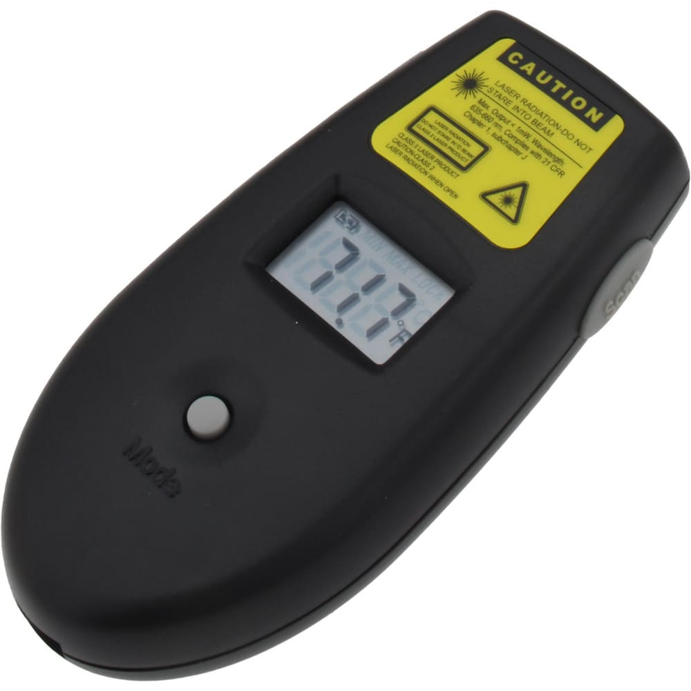 -55 to 250°C (-67 to 482°F) Infrared Thermometer