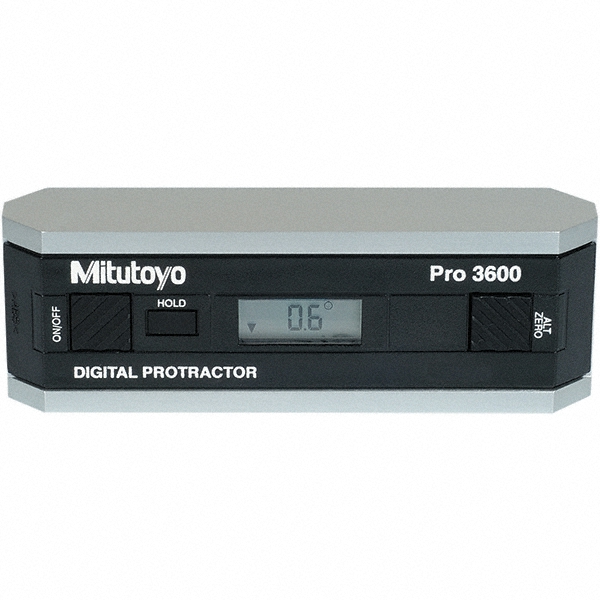 Mitutoyo 360° Measuring Range, Digital Protractor 59976993 MSC