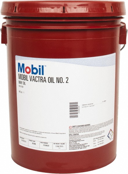 Way Oil: Vactra #2, 5 gal Pail - ISO 68, SAE 20