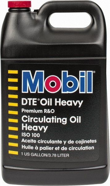 Mobil 100544 Circulating Machine Oil: SAE 30, ISO 100, 1 gal, Container 