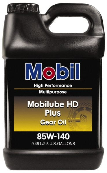 Mobil 102509 2.5 Gal Bottle, Gear Oil 