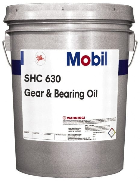 Mobil 110843 5 Gal Pail, Synthetic Gear Oil 