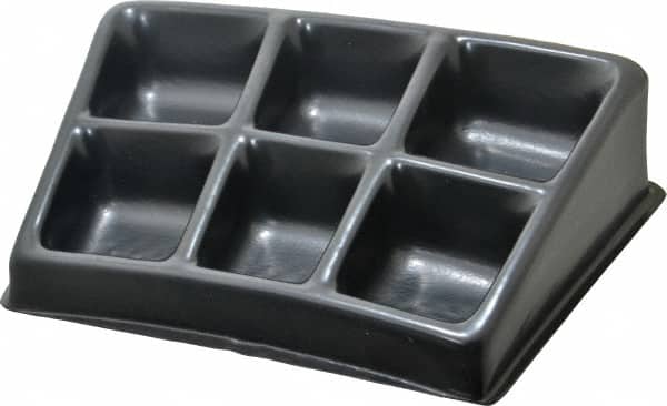 Bayhead Products - 6 Compartment Black Small Parts Assembly Tray - 60009875  - MSC Industrial Supply