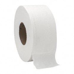 Bathroom Tissue: Recycled Fiber, 2-Ply, White