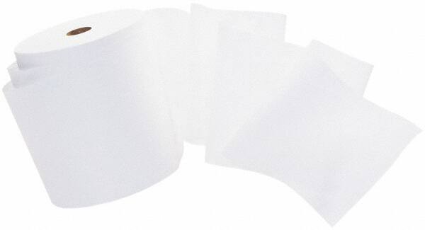 Paper Towels: Hard Roll, Box, 1 Ply, Recycled Fiber, White