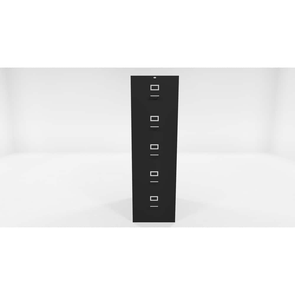 Vertical File Cabinets - HON 5 Drawer Vertical File Cabinet with Lock  [315CP]