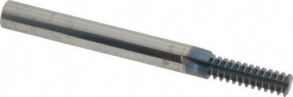 Scientific Cutting Tools TM235-18A Straight Flute Thread Mill: 5/16-18, Internal, 3 Flutes, 1/4" Shank Dia, Solid Carbide Image