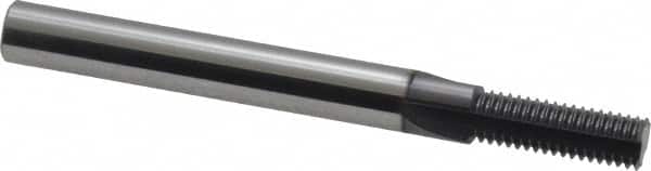 Scientific Cutting Tools TM235-28A Straight Flute Thread Mill: 5/16-28, Internal, 3 Flutes, 1/4" Shank Dia, Solid Carbide 