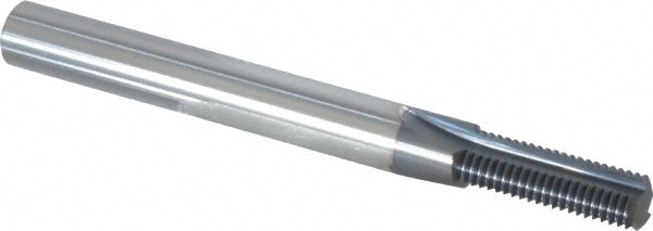 Scientific Cutting Tools TM235-32A Straight Flute Thread Mill: 5/16-32, Internal, 3 Flutes, 1/4" Shank Dia, Solid Carbide Image