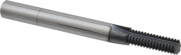 Scientific Cutting Tools TM235-24A Straight Flute Thread Mill: 5/16-24, Internal, 3 Flutes, 1/4" Shank Dia, Solid Carbide Image