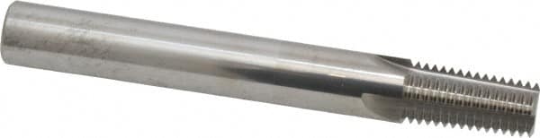 Scientific Cutting Tools TM 382-18NPT Straight Flute Thread Mill: 1/4-18 & 3/8-18, External & Internal, 4 Flutes, 7/16" Shank Dia, Solid Carbide 