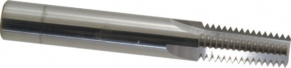 Scientific Cutting Tools TM 430-14NPT Straight Flute Thread Mill: 1/2-14 & 3/4-14, External & Internal, 4 Flutes, 1/2" Shank Dia, Solid Carbide Image