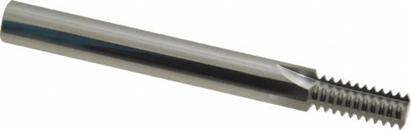 Scientific Cutting Tools TM.345-14 Straight Flute Thread Mill: 7/16-14, Internal, 4 Flutes, 3/8" Shank Dia, Solid Carbide 