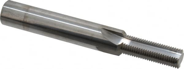 Scientific Cutting Tools TM400-24 Straight Flute Thread Mill: 1/2-24, Internal, 4 Flutes, 1/2" Shank Dia, Solid Carbide 