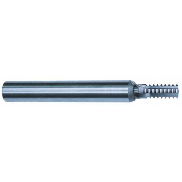 Scientific Cutting Tools TM1 000-12 Straight Flute Thread Mill: 1-1/2 - 12, External & Internal, 6 Flutes, 1" Shank Dia, Solid Carbide Image