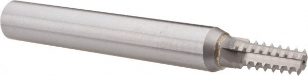 Scientific Cutting Tools TM.440-14NPT Straight Flute Thread Mill: 1/2-14 & 3/4-14, External & Internal, 4 Flutes, 3/4" Shank Dia, Solid Carbide Image