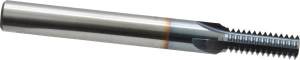 Scientific Cutting Tools TM295-16N Straight Flute Thread Mill: 3/8-16, External & Internal, 4 Flutes, 3/8" Shank Dia, Powdered Metal Image