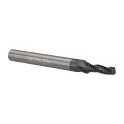 Scientific Cutting Tools TM170-32HA Helical Flute Thread Mill: 1/4-32, Internal & External, 3 Flute, 1/4" Shank Dia, Solid Carbide Image