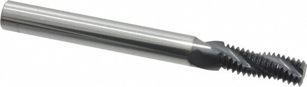 Scientific Cutting Tools TM235-24HA Helical Flute Thread Mill: 5/16-24, Internal & External, 3 Flute, 1/4" Shank Dia, Solid Carbide Image