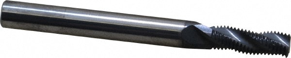 Scientific Cutting Tools TM235-32HA Helical Flute Thread Mill: 5/16-32, Internal & External, 3 Flute, 1/4" Shank Dia, Solid Carbide Image