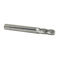 Scientific Cutting Tools TM345-20H Helical Flute Thread Mill: 7/16-20, Internal & External, 4 Flute, 3/8" Shank Dia, Solid Carbide Image