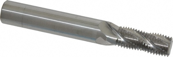 Scientific Cutting Tools TM 450-18H Helical Flute Thread Mill: 9/16-18, Internal & External, 4 Flute, 1/2" Shank Dia, Solid Carbide Image