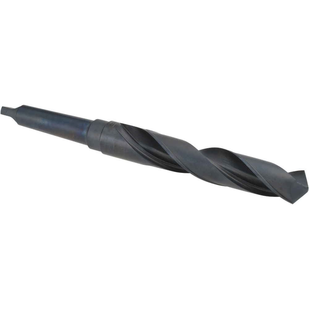 Taper Shank Drill Bit: Letter E (1/4"), 1MT, 118 ° Point, High Speed Steel