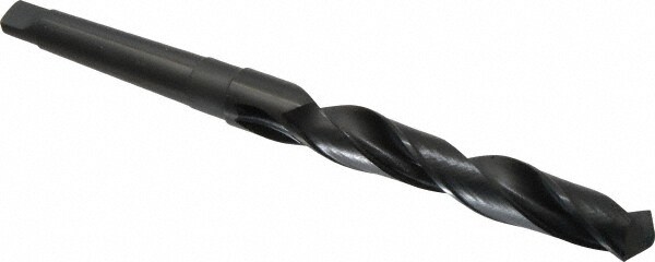 Taper Shank Drill Bit: 0.8125" Dia, 2MT, 118 °, High Speed Steel